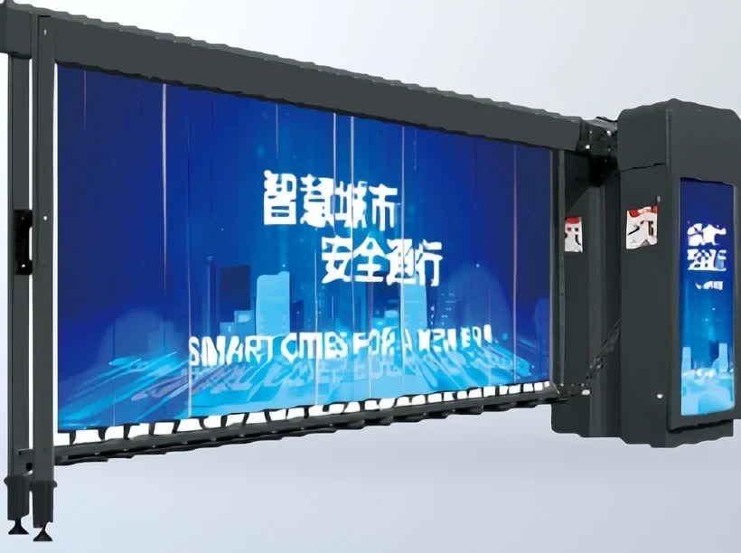 重型交流广告道闸（1.3米高款·专利款） MY-K60（灰色）