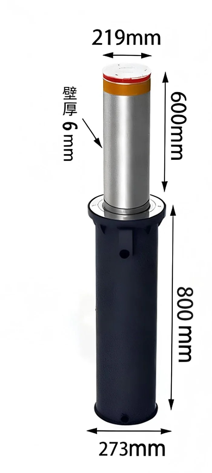 全自动升降柱（内筒重叠部60mm）800mm升降柱（内筒重叠部分150mm）