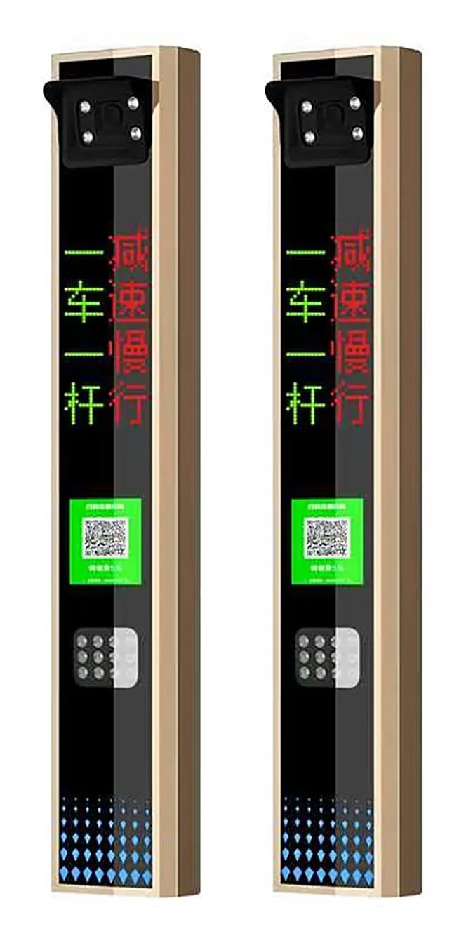 活动款车牌识别金色 ZKJT-H01